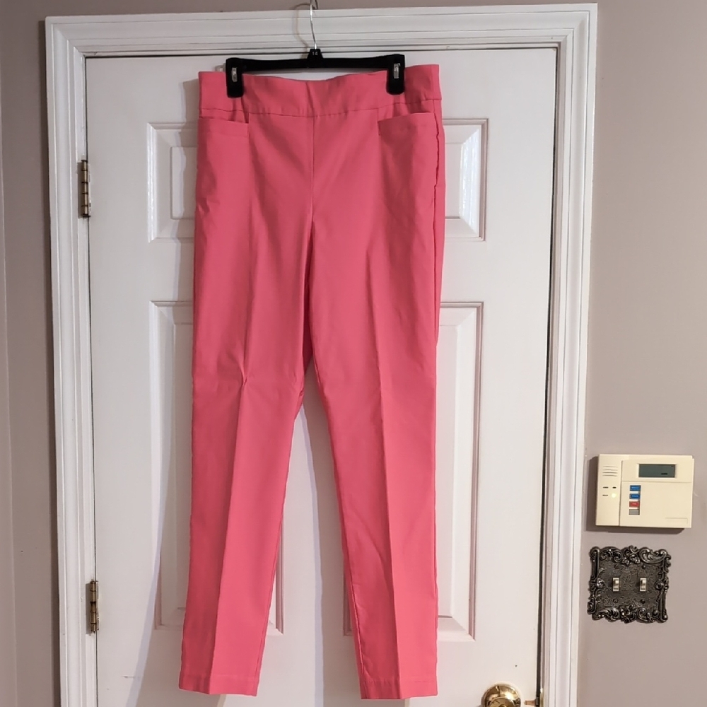 Women's Slim Fit Pants - Pink